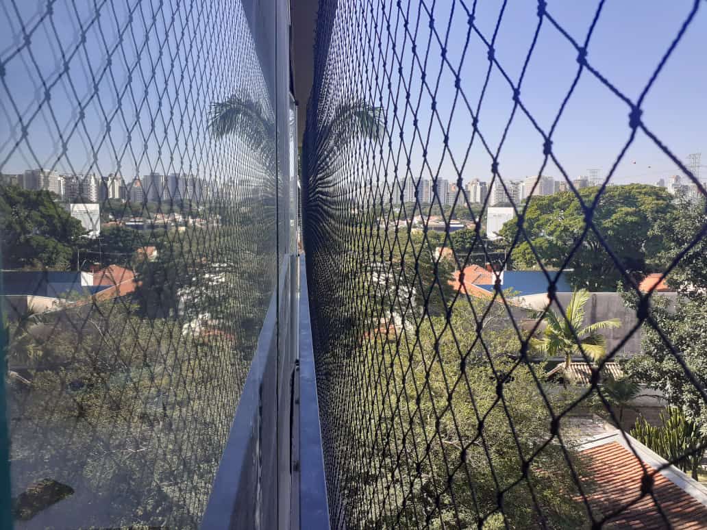 Rede de proteção em sacadas